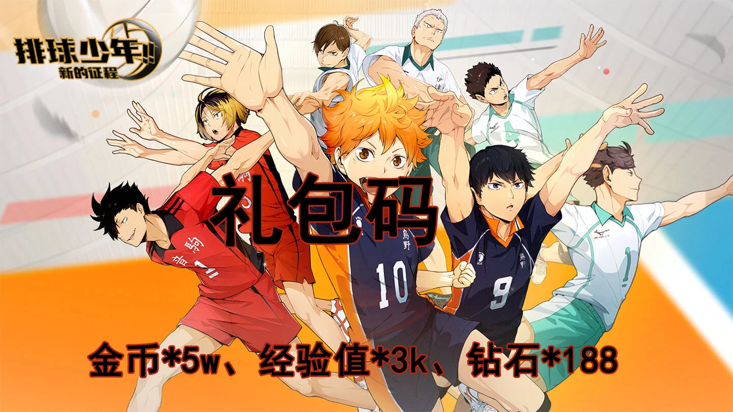 《排球少年：新的征程》礼包码一览图片