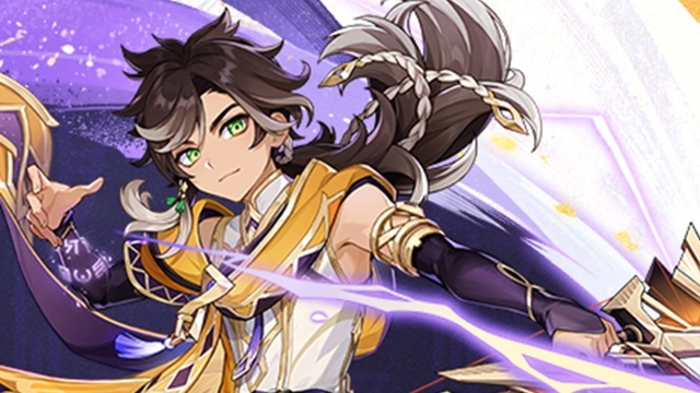 《原神》「虽然沙漠白天没什么生机，但晚上总有很好看的星星。」—赛索斯图片