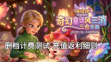 《咪哇伊奇幻冒险》删档计费测试-充值返利细则图片