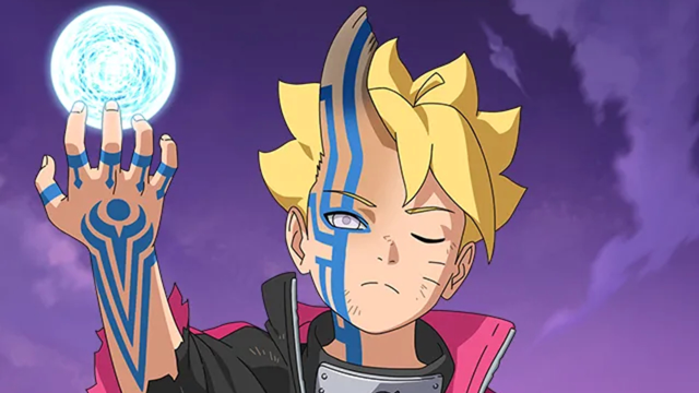 《火影忍者》【新忍爆料】就这个螺旋丸轰炸，爽！漩涡博人「桃式显现」霸气登场！图片