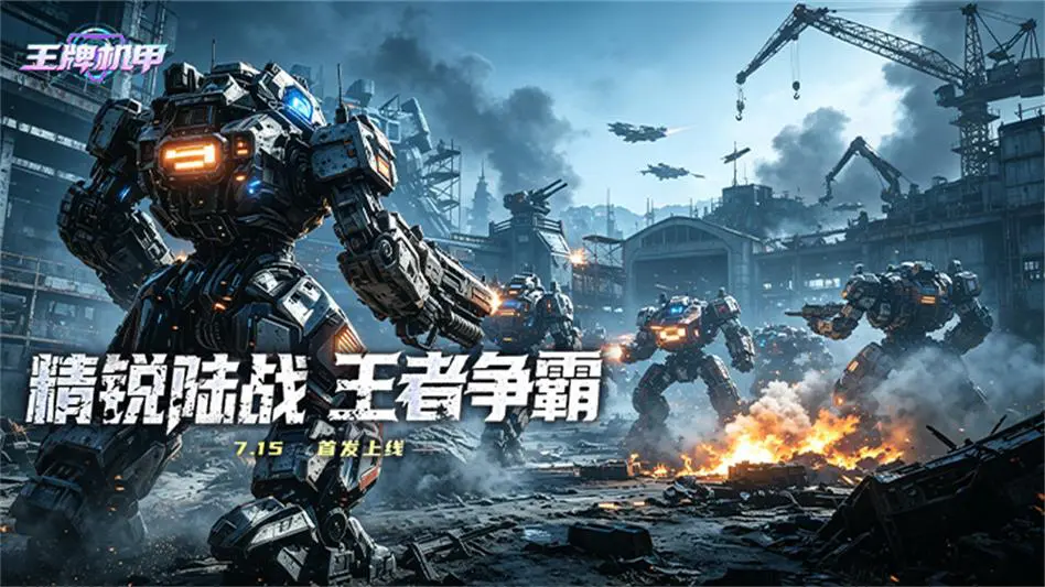 科幻策略SLG《王牌机甲》7.15首发正式开启图片