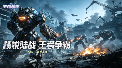 科幻策略SLG《王牌机甲》7.15首发正式开启