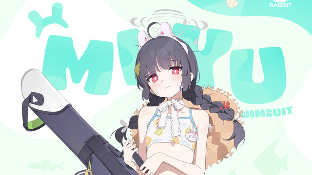 《蔚蓝档案》【人物档案】霞泽美游（泳装）图片