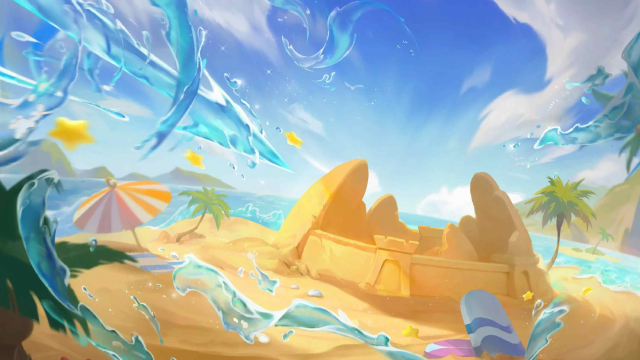 《金铲铲之战》【斩沙水龙枪】特效、泳池限定小小蕾欧娜将上线图片