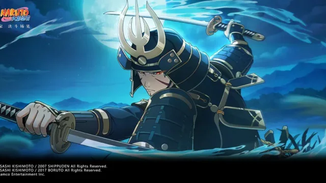 《火影忍者》【时装爆料】寒刃掠水，千手扉间「漂泊武士」全新时装“澜刃鎏光”即将登场！图片