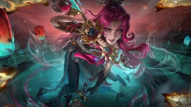 《王者荣耀》【阿轲-罗刹妄海】全新妖灵志异系列皮肤爆料来袭！图片