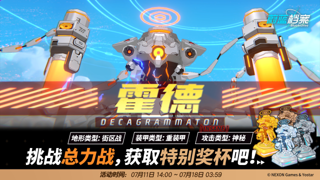 《蔚蓝档案》总力战预告【霍德 · 街区战】图片