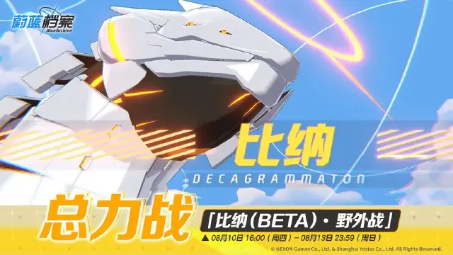 《蔚蓝档案》总力战预告【比纳（BETA）• 野外战】图片