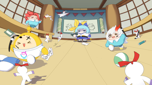 《蛋仔派对》×《百鬼幼儿园》｜式神初临，一起“胡闹”蛋仔岛~图片