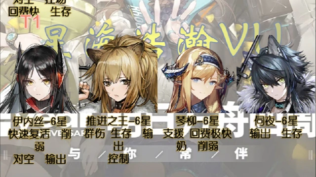 明日方舟泛用榜-【高难关卡限定】图片