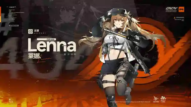 《少女前线2：追放》支援人形【莱娜】介绍！图片