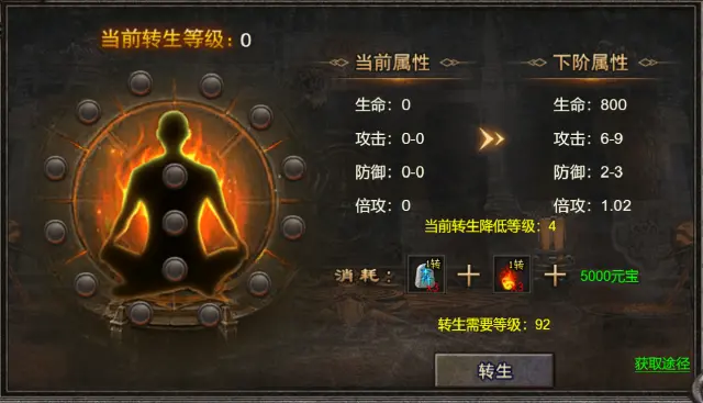 《天穹骄子》养成系统图片