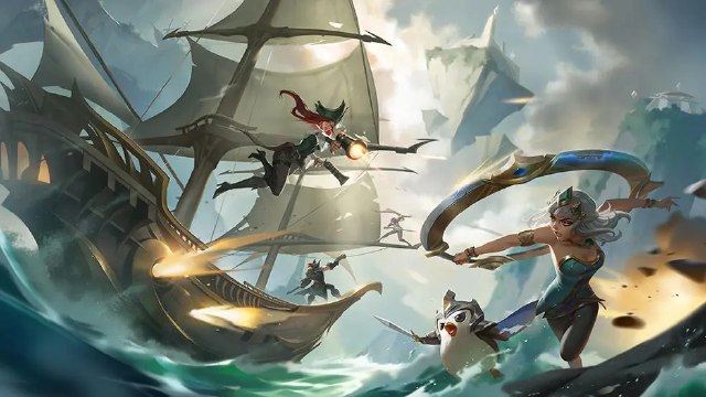 《金铲铲之战》全新四费卡，志在天际赛季开启，冒险继续！图片