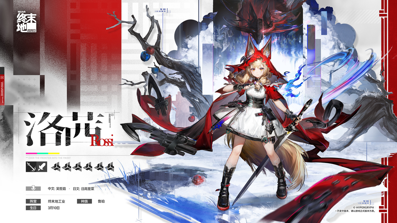 《明日方舟：终末地》//洛茜 - 干员演示图片