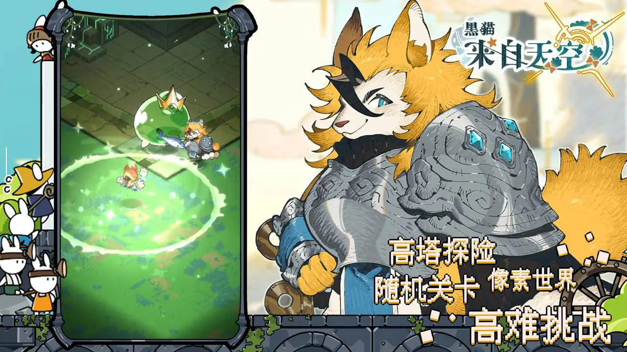 黑猫来自天空图片
