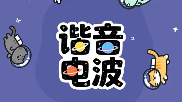 谐音电波图片