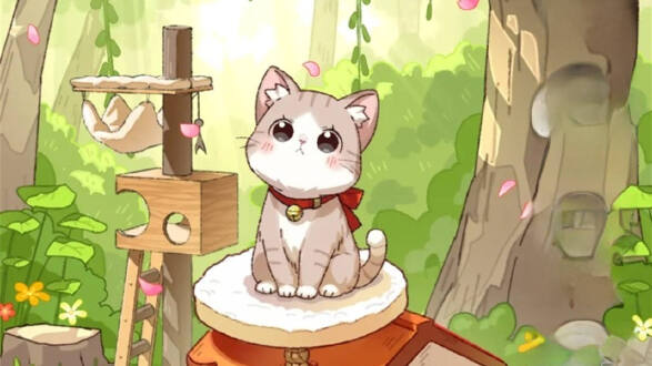 猫咪庭院图片