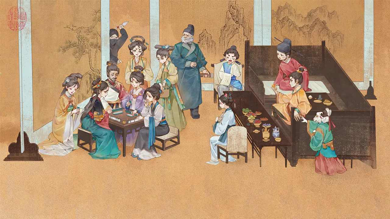 宋世山河图图片