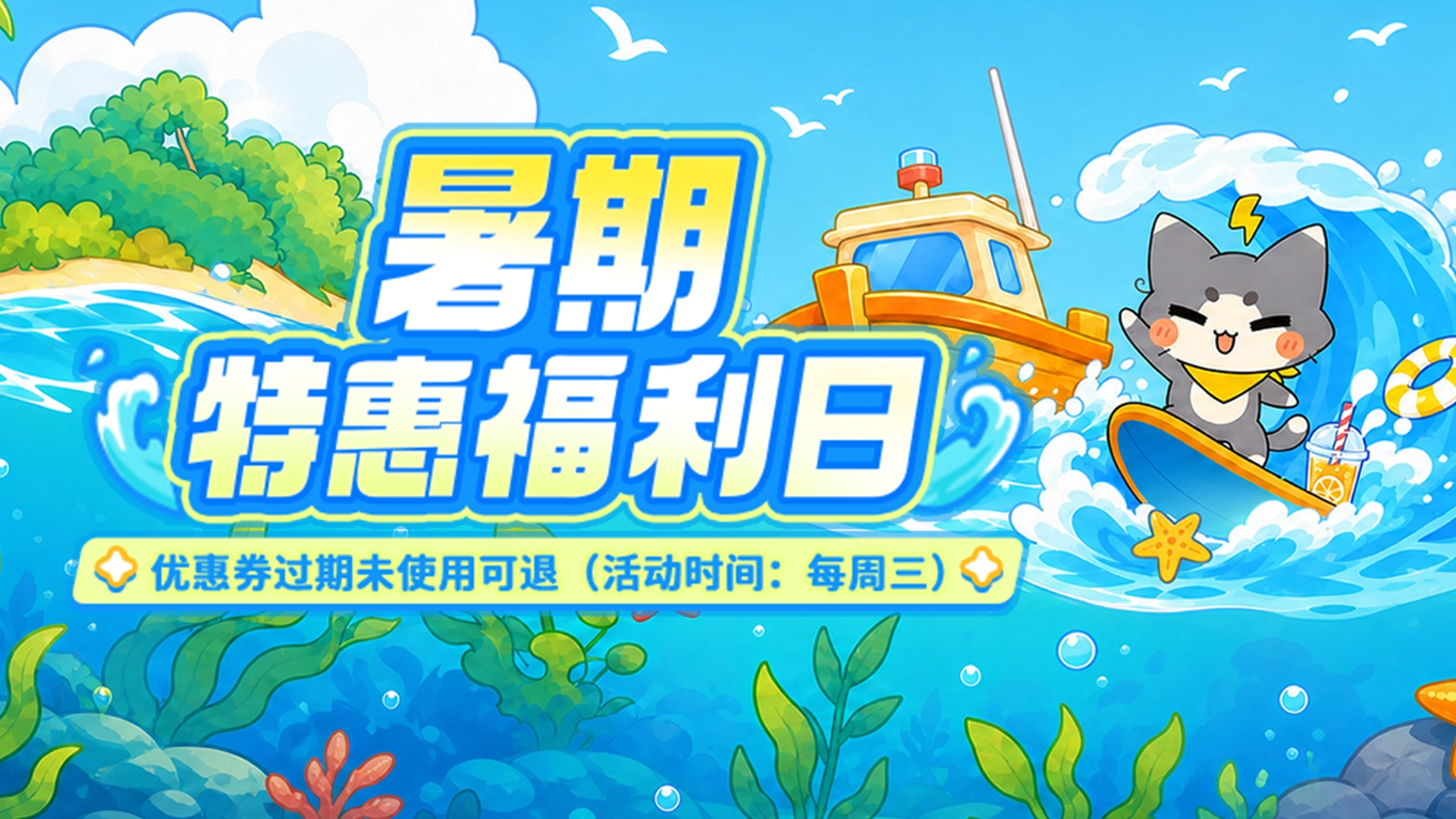 特惠福利日每周三开启图片