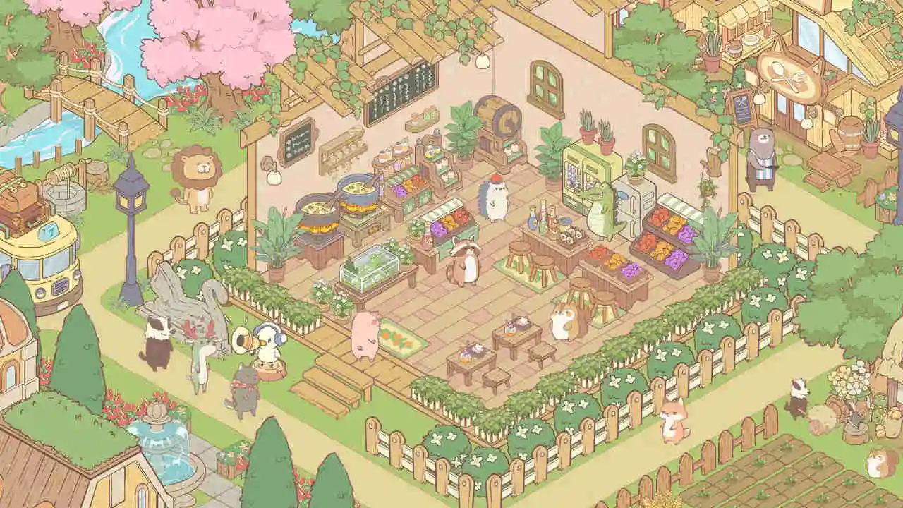 冰冬冬小镇图片