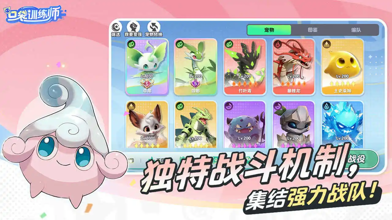 口袋训练师图片