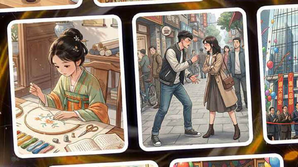 拼图人生图片