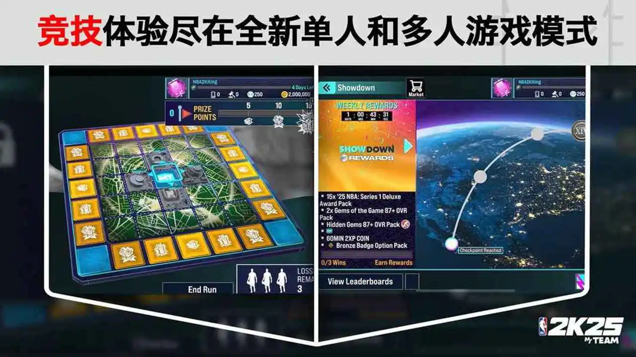 NBA 2K25梦幻球队图片