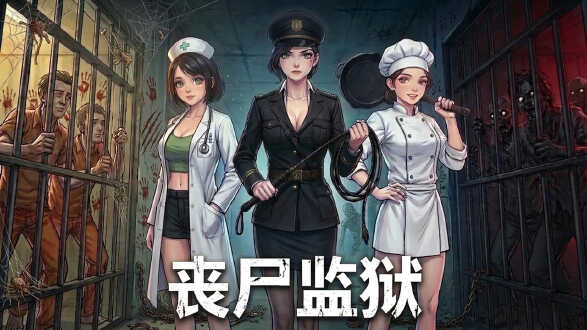 丧尸监狱图片
