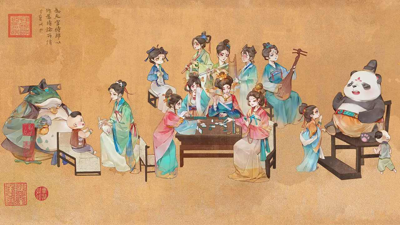 宋世山河图图片