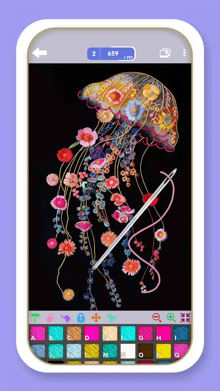 开心十字绣图片