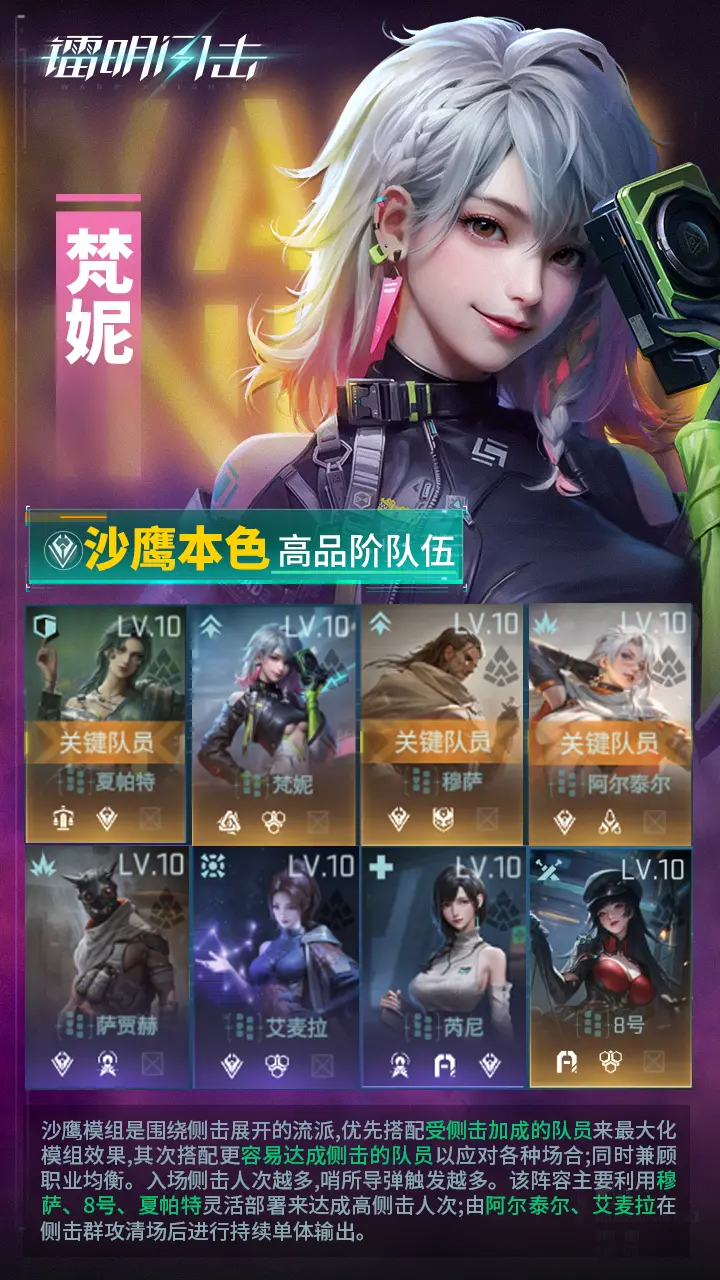 《鐳明閃擊》SSR多角色武器及陣容推薦【上】圖片_10