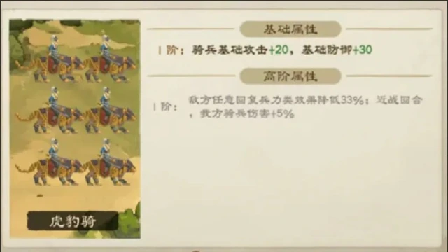 《乱世终结战》高级兵种推荐——骑兵篇图片