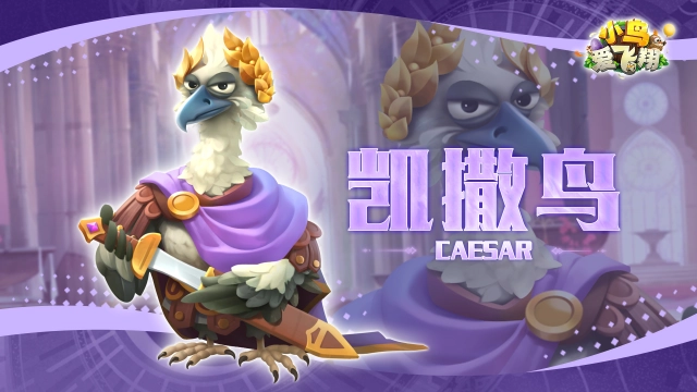《小鸟爱飞翔》英雄档案第5弹丨鸸鹋「凯撒」图片