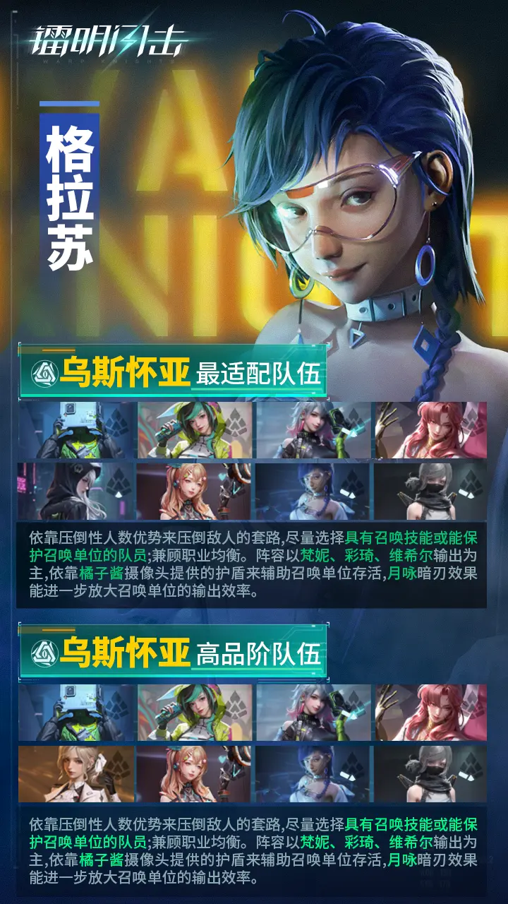 《鐳明閃擊》SSR多角色武器及陣容推薦【上】圖片_21