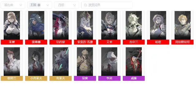 银与绯阵营有哪些 银与绯阵营玩法介绍图片