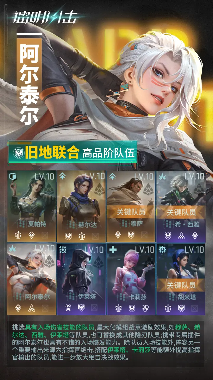 《鐳明閃擊》SSR多角色武器及陣容推薦【上】圖片_4