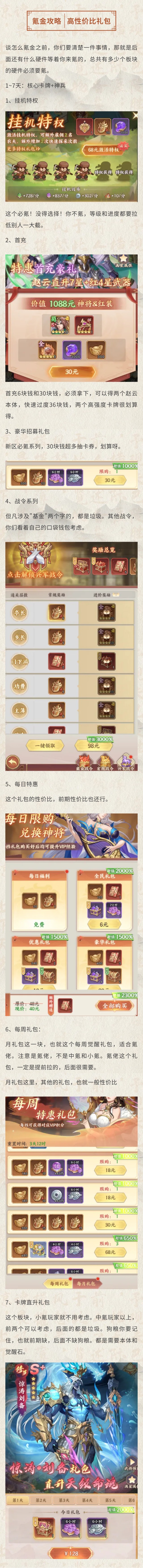 《百炼王者》【氪金攻略1】乱世起兵必氪！高性价比礼包推荐~图片_1