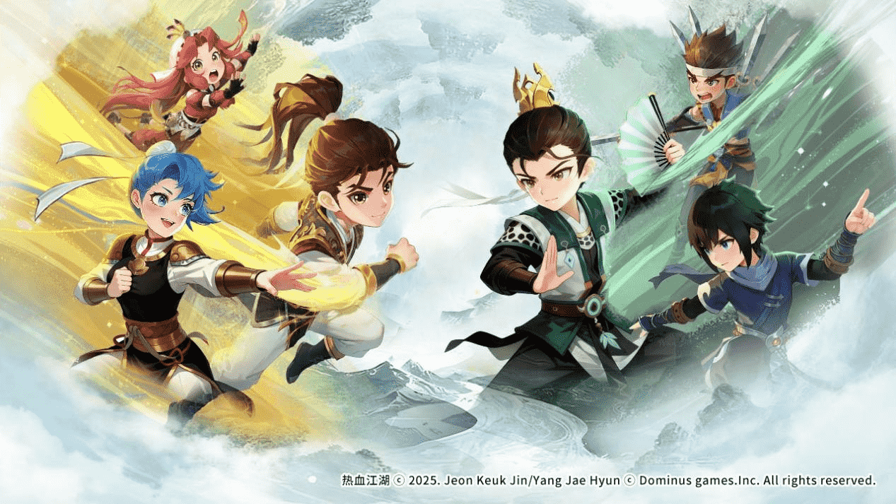 喜报《热血江湖：归来》荣膺2025金翎奖“玩家最喜爱的移动网络游戏”！图片_4