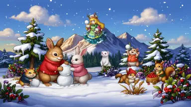 《精灵世界种田》冰雪奇缘活动3月4日限时开启!图片