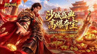 沙城盛典 高爆夺宝|《热血沙城》欢庆假日活动上线图片