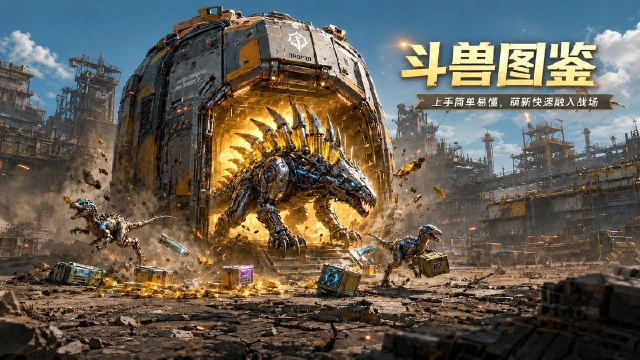 《斗兽战场》【斗兽图鉴】恐龙觉醒，披甲上阵！图片