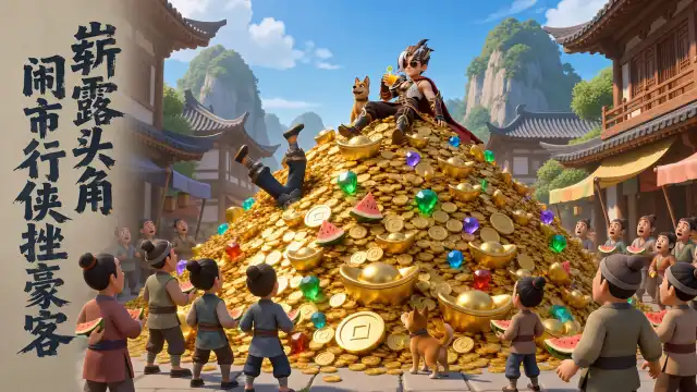 《热血江湖：觉醒》小剧场——一天冲两毛，逆袭成大佬！图片