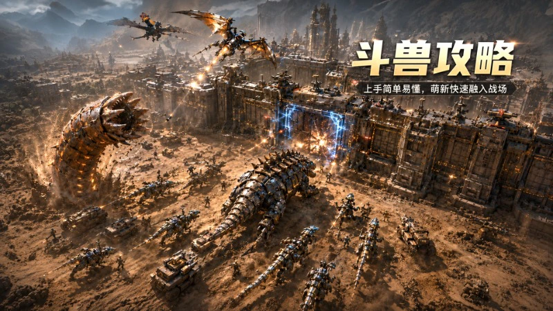 《斗兽战场》【斗兽攻略4】狩猎科技升级，加点全攻略！封面图