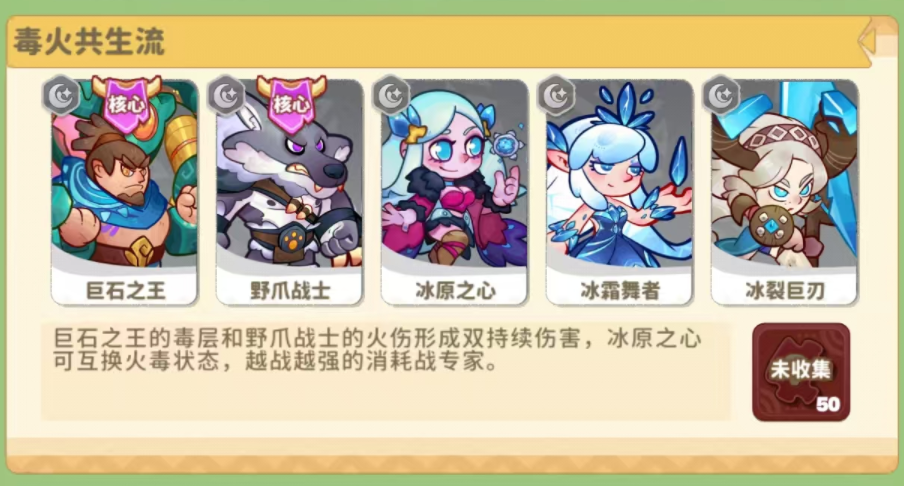 勇士攻略丨《勇士征戰(zhàn)》冰原陣營推薦陣容攻略：極地永生流與毒火共生流圖片_2