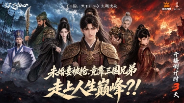 《三国:天下归心》未婚妻被抢,竟靠三国兄弟走上人生巅峰?!图片