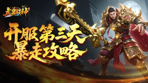 开服第三天暴走攻略！五倍鞭尸碾压全服战力飙升秘籍🔥