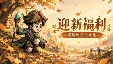 《无尽探险队》「秋季 · 迎新福利」邀请创角送好礼!图片