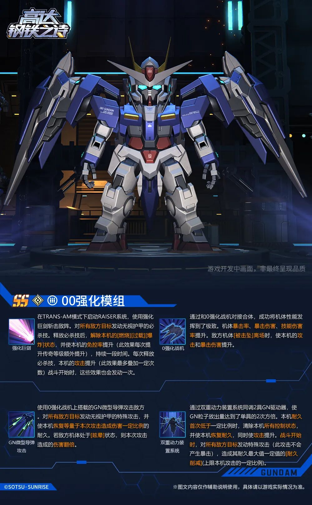《高達(dá)鋼鐵之詩》引領(lǐng)未來的變革先驅(qū)——00強(qiáng)化模組圖片_1