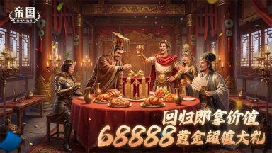 《帝国：权杖与文明》回归领海量黄金等大礼！再起征程&旧友重逢图片