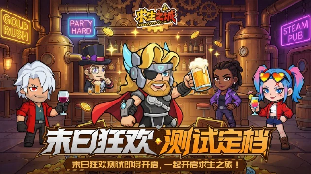 《求生之城》【测试定档】「末日狂欢」测试4月23日开启，特邀集结！图片